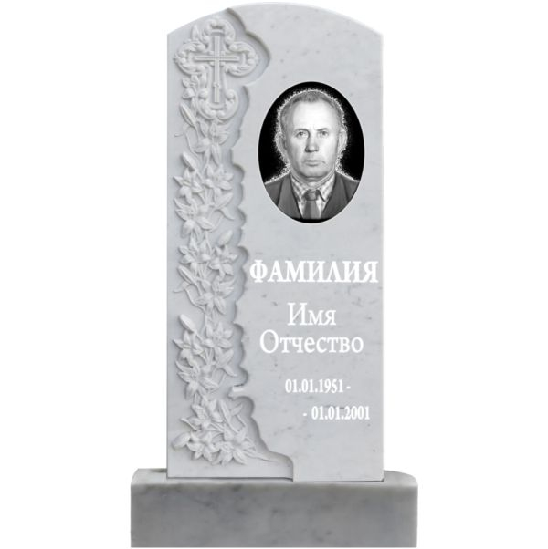 Памятник из Мрамора фрезерный 105