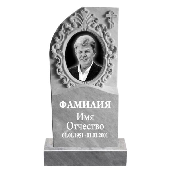 Памятник из Мрамора фрезерный 75