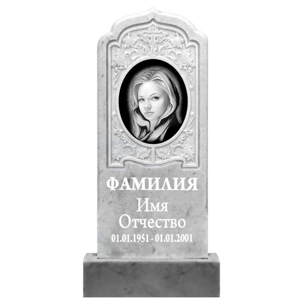 Памятник из Мрамора фрезерный 76