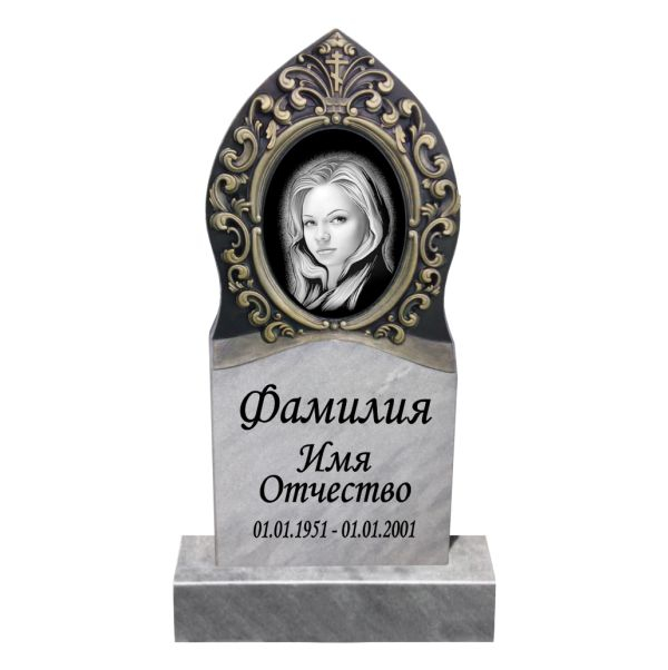 Памятник из Мрамора фрезерный 82