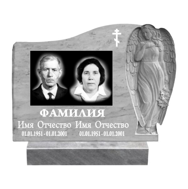 Памятник из Мрамора фрезерный 13