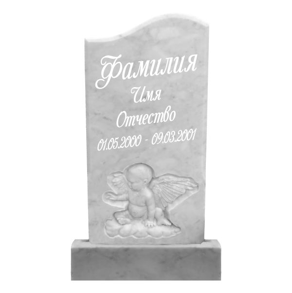 Памятник из Мрамора фрезерный 25