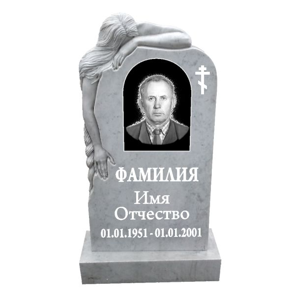 Памятник из Мрамора фрезерный 29